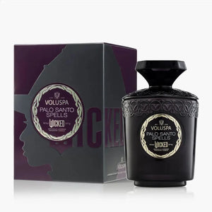 Vela Voluspa Copo de Vidro Palo Santo Spells 60 Horas