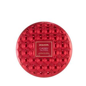 Vela Voluspa Lata 3 Pavios Cherry Gloss 60 Horas