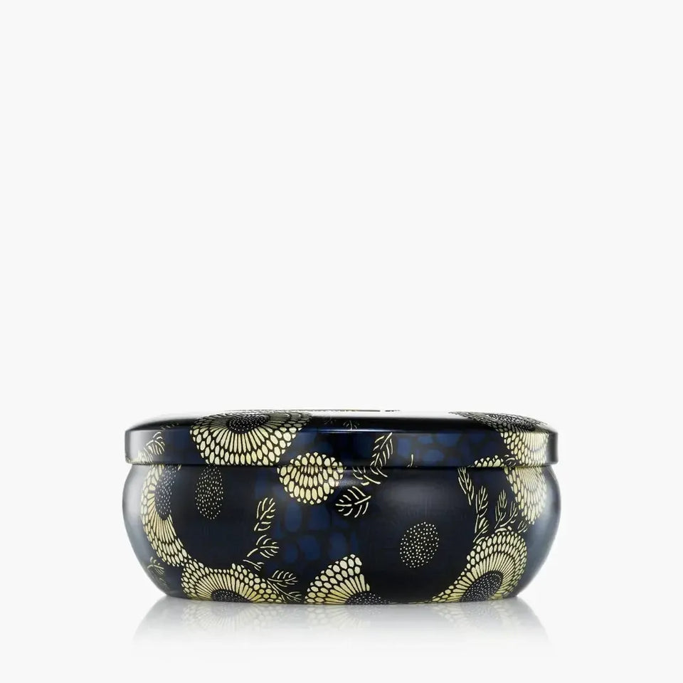 Vela Voluspa Lata 3 Pavios Moso Bamboo 60 Horas