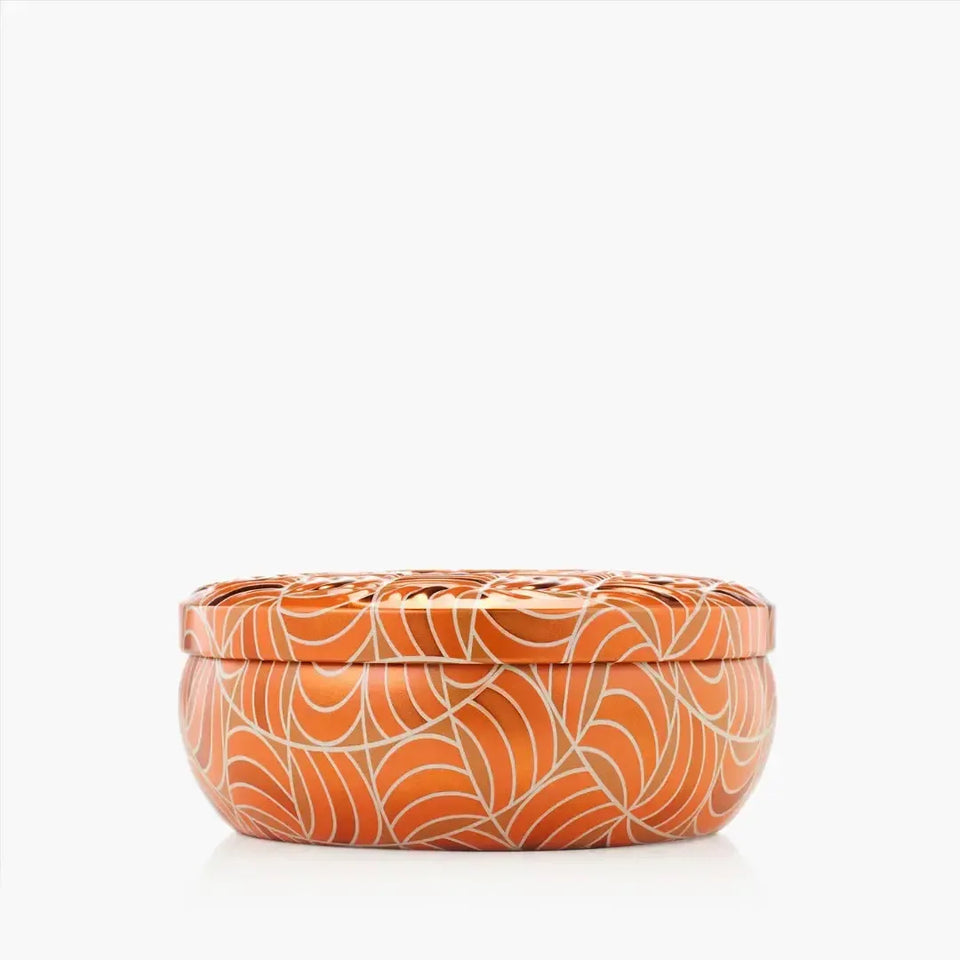 Vela Voluspa Lata 3 Pavios Spiced Pumpkin Latte 60 Horas