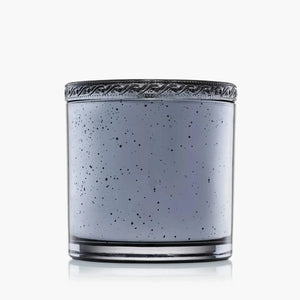 Vela Voluspa Pote de Vidro 3 Pavios Makassar Ebony e Peach 150 Horas