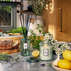 Vela Voluspa Pote de Vidro Grande French Cade Lavender 100 Horas