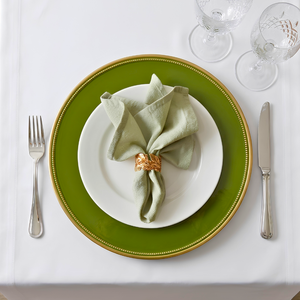 Sousplat Liso Verde 33cm Wolff