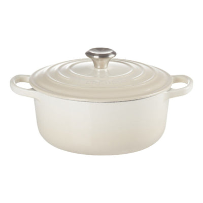 Panela Le Creuset Redonda Signature Meringue 8,4L 30cm