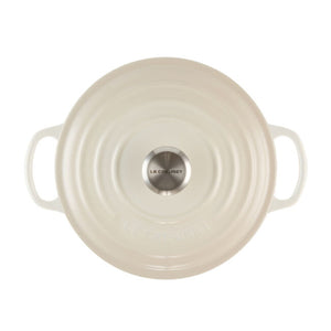 Panela Le Creuset Redonda Signature Meringue 8,4L 30cm