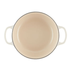 Panela Le Creuset Redonda Signature Meringue 8,4L 30cm