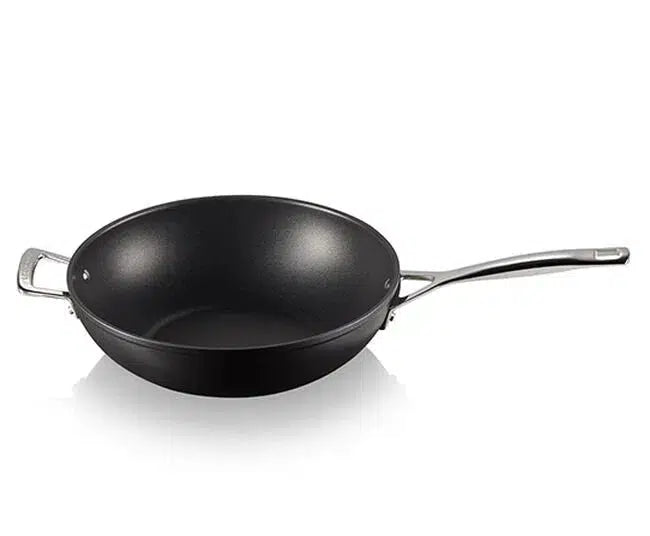 Wok Com Alça Alumínio 32cm TNS Pro Le Creuset