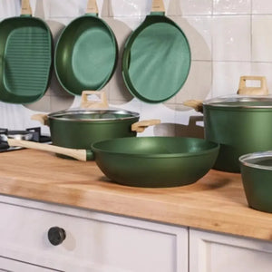 Wok Forest Verde 28cm Jomafe
