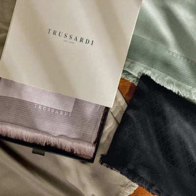 Xale Fascinio Viscose Verde Trussardi