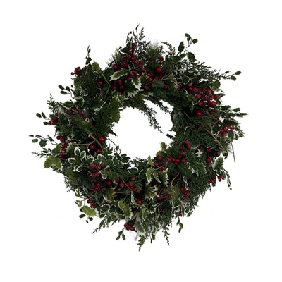 Guirlanda Decorativa Natal Verde e Vermelha 70cm