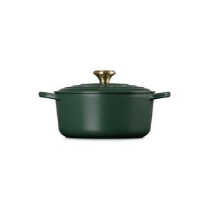 PRÉ-VENDA: Panela Redonda 26cm Signature Foret com Pegador Dourado 5,3L