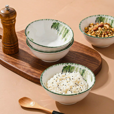 PRÉ-VENDA: Jogo 6 Mini Bowls Cerâmica Verde Imperial 150ml 15,5cm Scalla