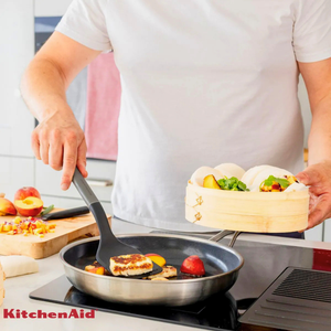 Espátula Turner Solida em Nylon Cozinha Cinza KitchenAid