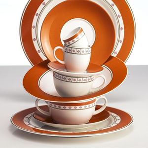 Conjunto com 6 Xícaras de Café Porcelana Colline 100ml Strauss