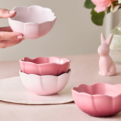 Kit com 4 Bowls 10cm Anemona Petal Le Creuset