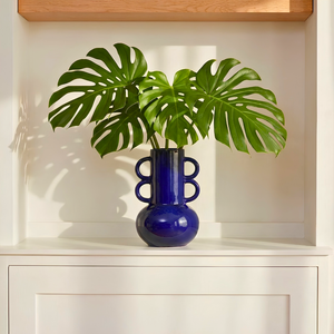 Vaso Grecco Azul Linha Anello