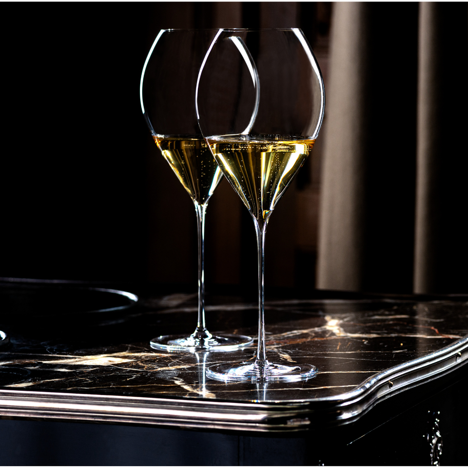PRÉ-VENDA: Jogo 2 Taças Cristal Grand Champagne 450ml Maison Lehmann