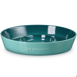 Prato para Aperitivo Cerâmica Signature 34cm Bleu Riviera Le Creuset