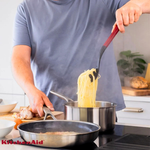 Pegador Colher Massa Macarrão Multiuso Vermelho KitchenAid