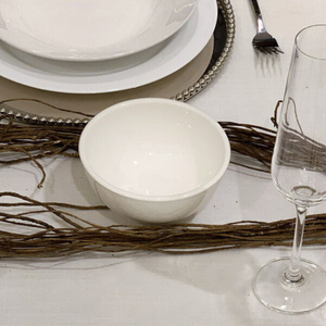 Bowl Tigela Porcelana Clean Branca 540ml Lyor