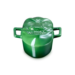 Mini Cocotte Cerâmica Bamboo Green Perolado Gorn Star Trek Le Creuset 300ml