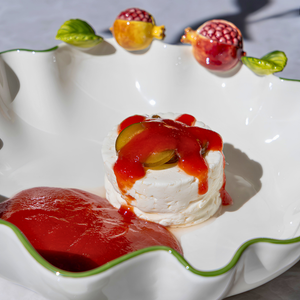 Bowl Decorativo Porcelana Romã 31cm