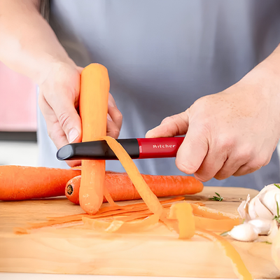 Descascador Peeler Legumes Frutas Casa Vermelho KitchenAid