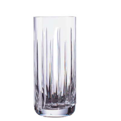 Jogo 2 Copos Mozart em Puro Cristal Lapidado 66 para Cuba Libre 480ml