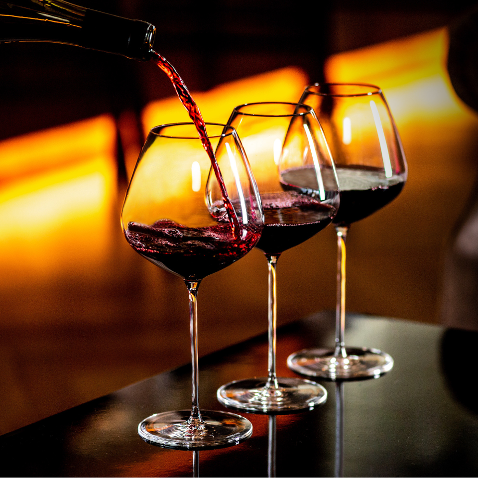 PRÉ-VENDA: Jogo 6 Taças Cristal Vinho Tinto Hommage 720ml Maison Lehmann