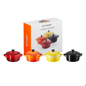 Kit 4 Mini Cocottes Clássicos 250ml 10cm Le Creuset