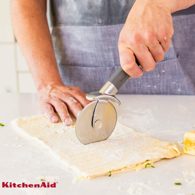 Cortador de Pizza Profissional Lamina Inox Cinza KitchenAid