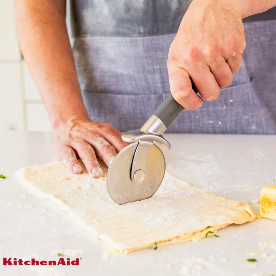 Cortador de Pizza Profissional Lamina Inox Cinza KitchenAid