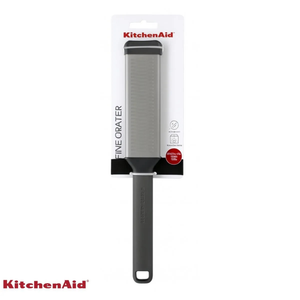 Ralador Zester Fino Queijo Legumes Raspas Cinza KitchenAid