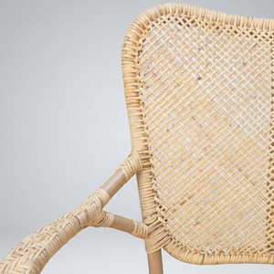 Cadeira Bistro Tohiti Rattan Bahali 53x58x92cm