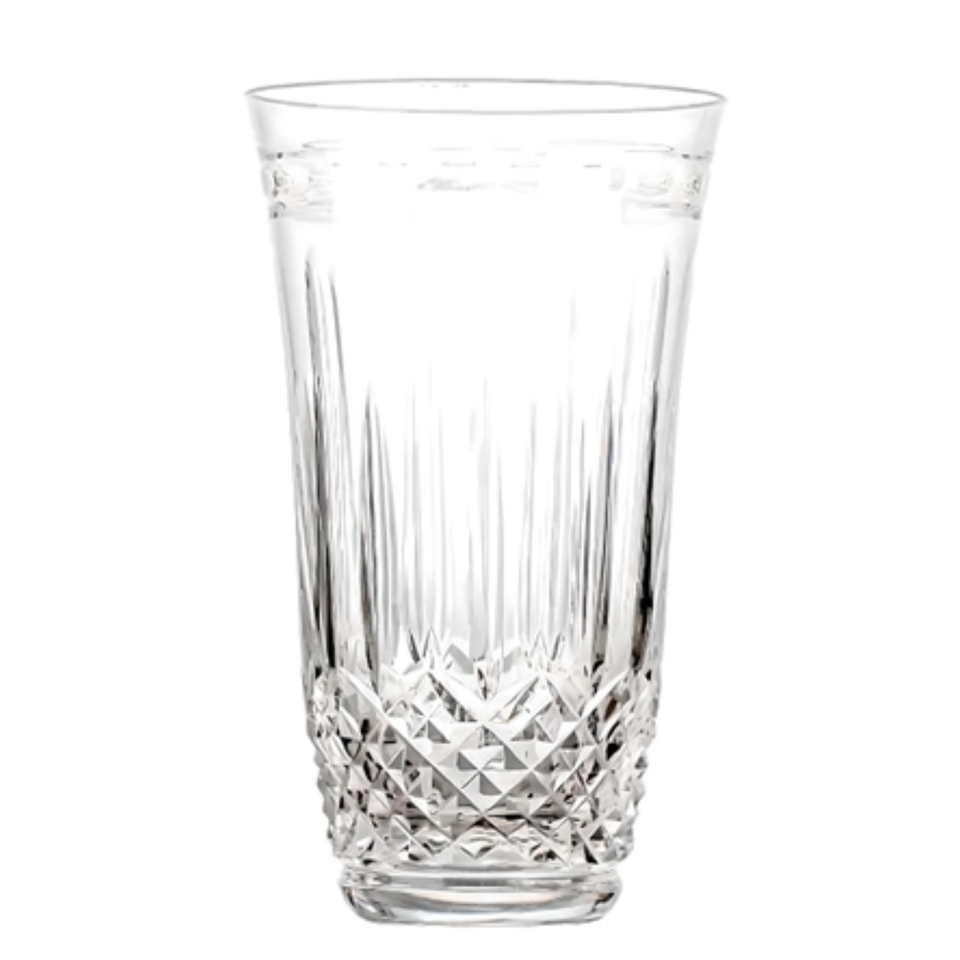 Jogo 2 Copos em Cristal Lapidado 68 Long Drink 37 Artemano 420ml