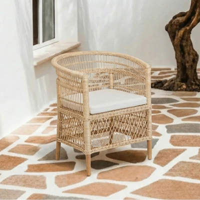 Poltrona Pitrit Rattan Bahali 60x65x83cm