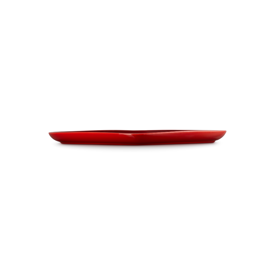 PRÉ-VENDA: Bandeja de Servir Coração Cerâmica Sphere Seoul Vermela 32cm Le Creuset