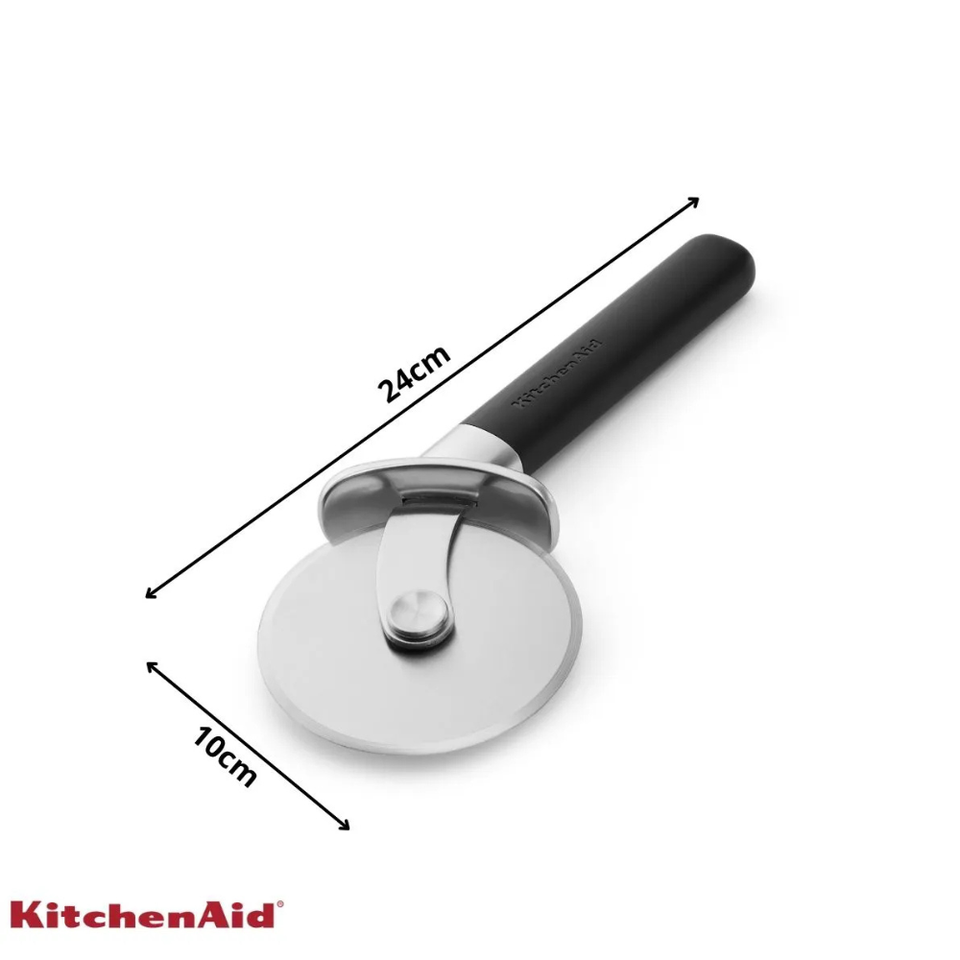 Cortador de Pizza Profissional Lamina Inox Preto KitchenAid