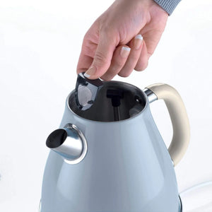 Chaleira Elétrica Vintage Azul 1,7L 360º 127V 1500W Ariete