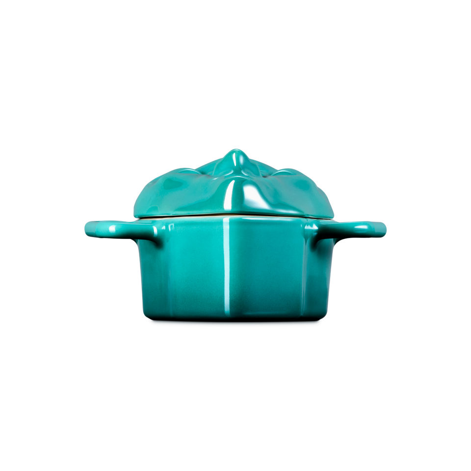 Mini Cocotte Cerâmica Bleu Riviera Perolado Balok Star Trek Le Creuset 300ml