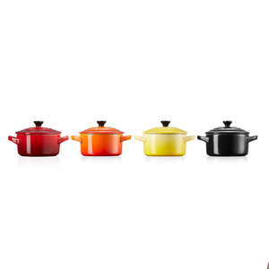 Kit 4 Mini Cocottes Clássicos 250ml 10cm Le Creuset