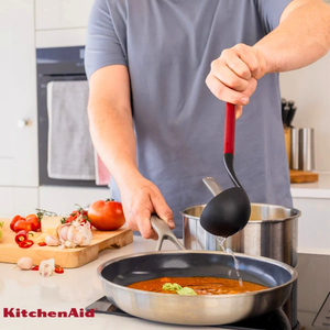 Concha Nylon Sopa Caldo Cozinha Pratica Vermelha KitchenAid