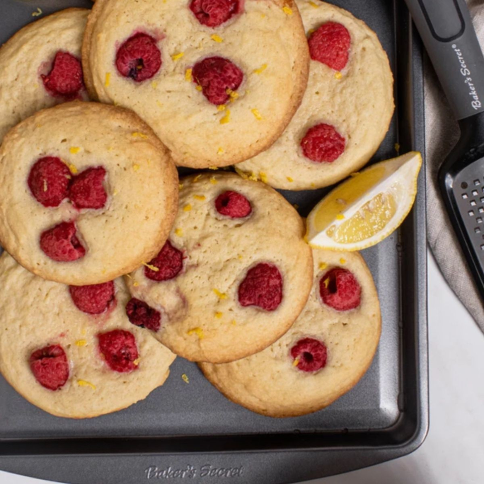 Forma Assadeira Antiaderente Cookies Biscoitos Aço Carbono Média
