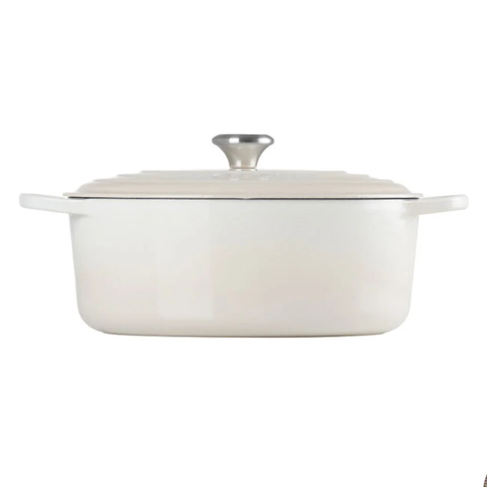 Panela Le Creuset Oval Signature Meringue 7,5L 33cm