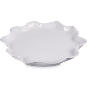 Travessa Redonda Cerâmica Ruffle Shallot 36cm Le Creuset