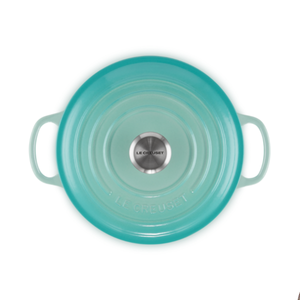 Panela Le Creuset Redonda Signature Cool Mint 4,2L 24cm