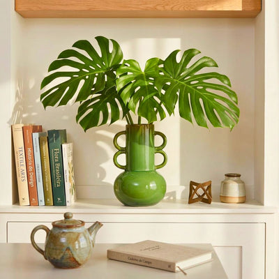 Vaso Grecco Verde Linha Anello
