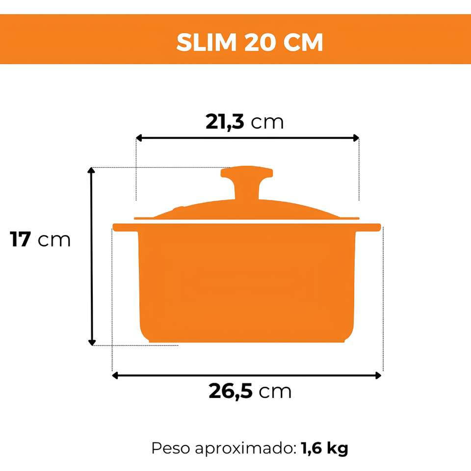 PRÉ-VENDA: Jogo de Panelas Cerâmica Slim 5 Peças Onyx Gray
