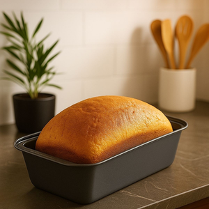 Forma Pão Retangular Antiaderente Aço Carbono Pequena
