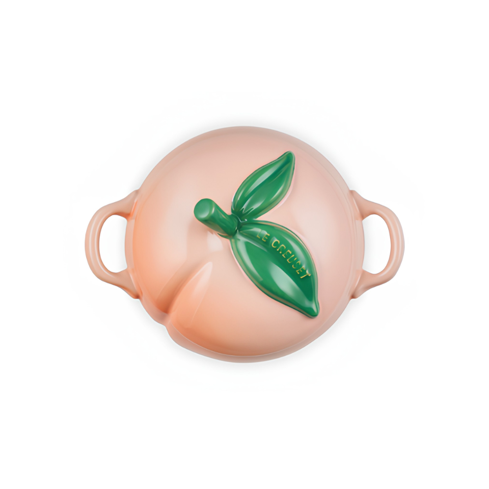 PRÉ-VENDA: Cocotte Cerâmica Pêssego Peche Fruits 580ml Le Creuset